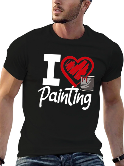 I Love Painting T-Shirt - Artist Apparel