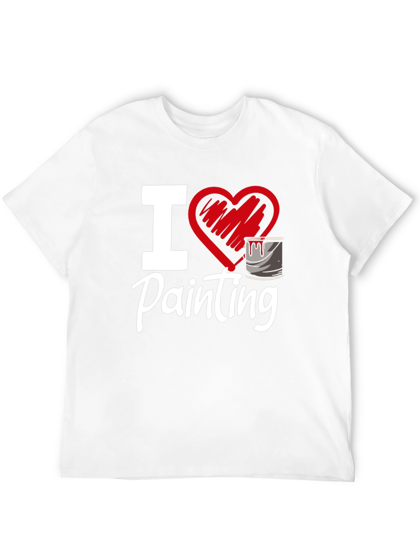 I Love Painting T-Shirt - Artist Apparel