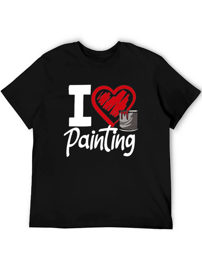 I Love Painting T-Shirt - Artist Apparel