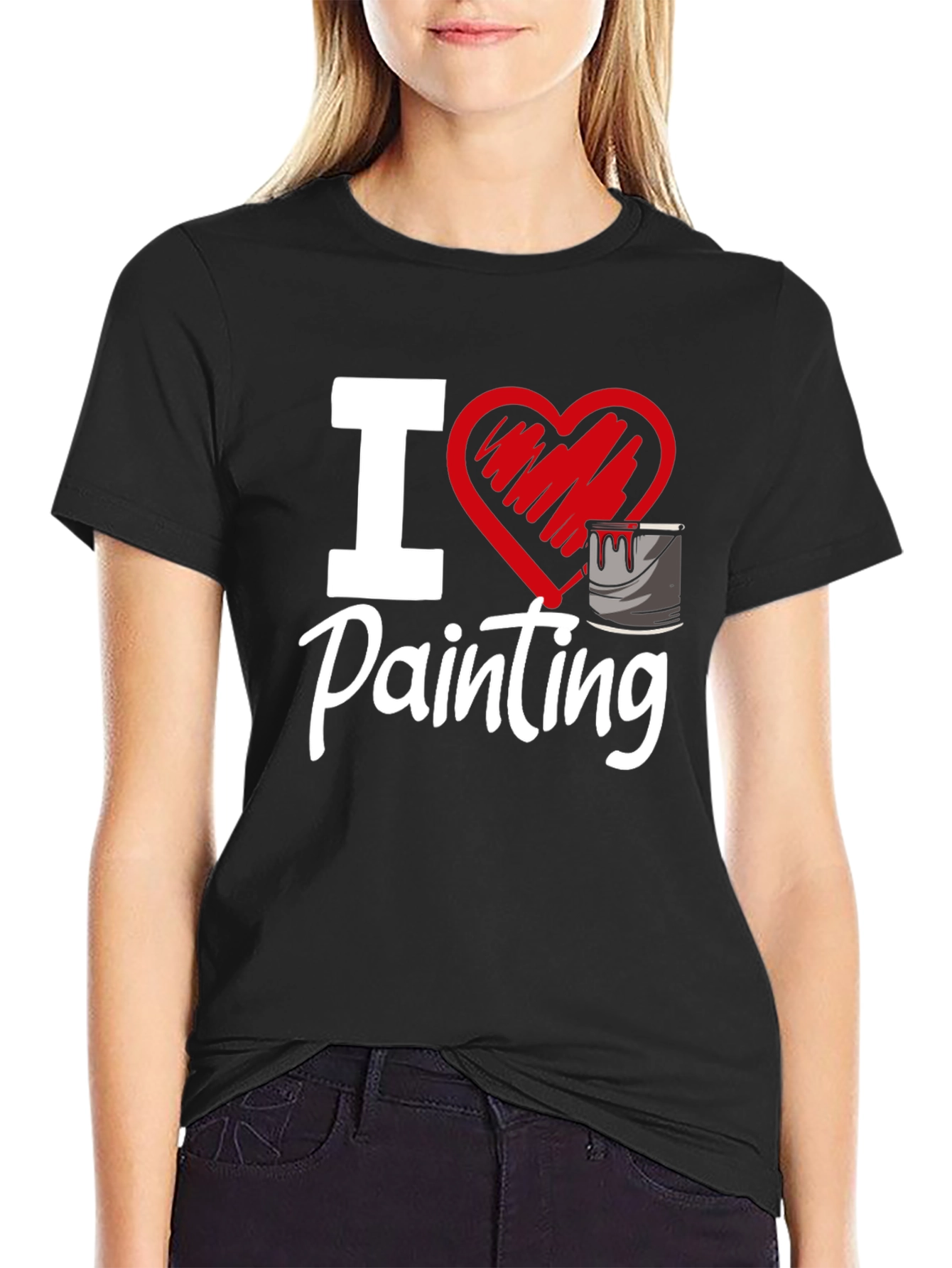 I Love Painting T-Shirt - Artist Apparel