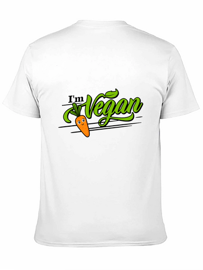 Im Vegan T-Shirt - Cute Carrot Design