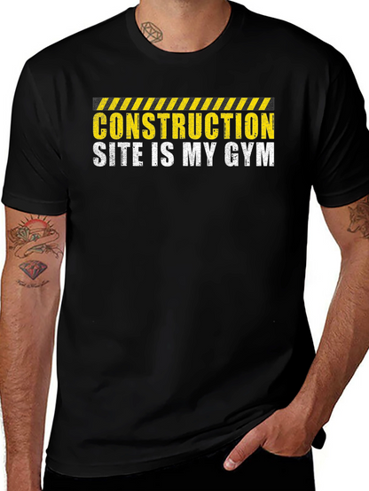 Construction Site Gym T-Shirt
