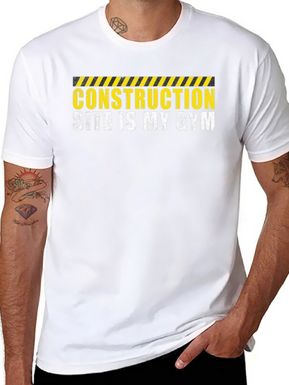 Construction Site Gym T-Shirt