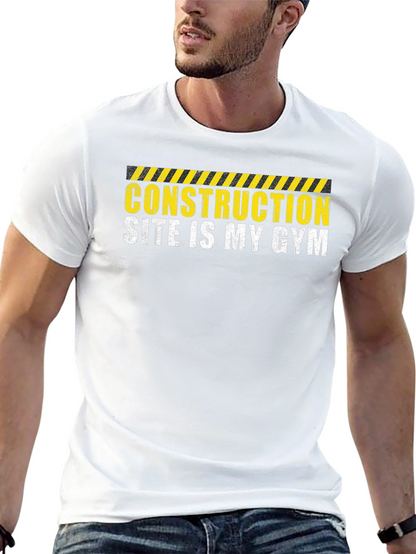 Construction Site Gym T-Shirt