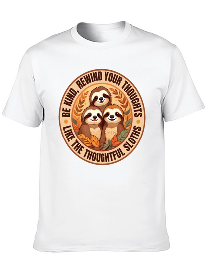 Be Kind Sloth Graphic Tee