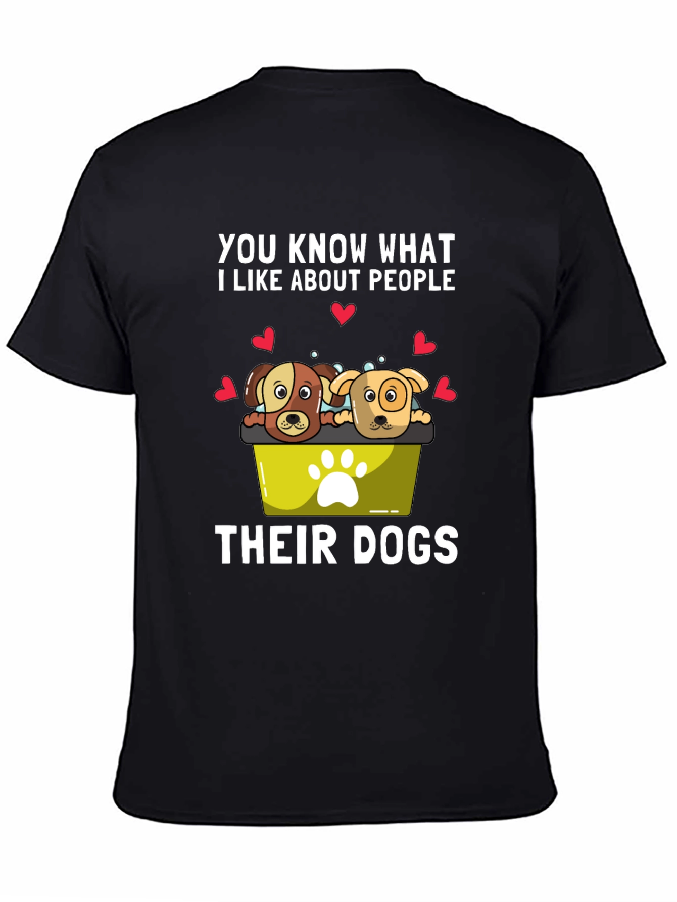 Dog Lover T-Shirt - People and Their Dogs