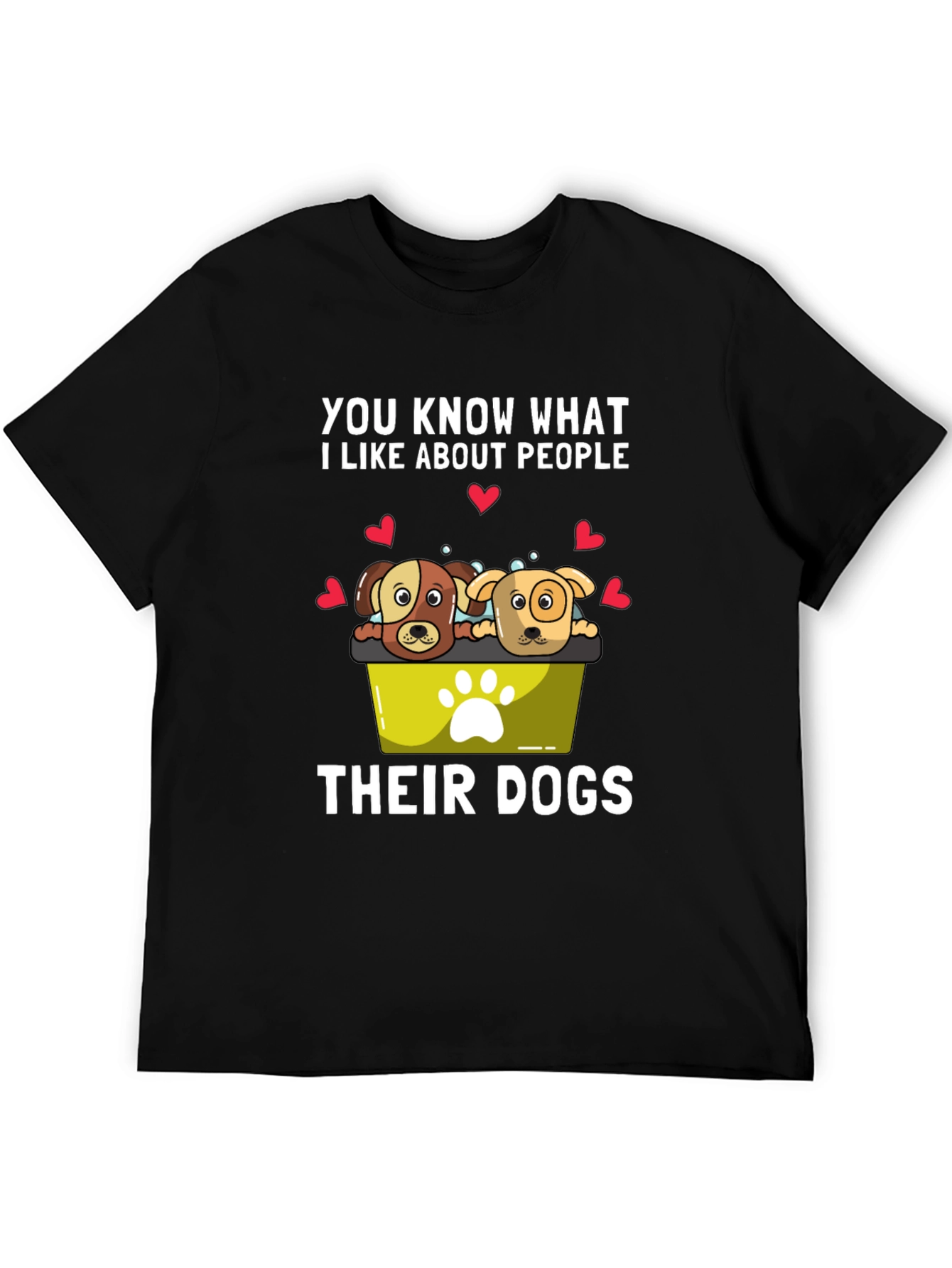Dog Lover T-Shirt - People and Their Dogs