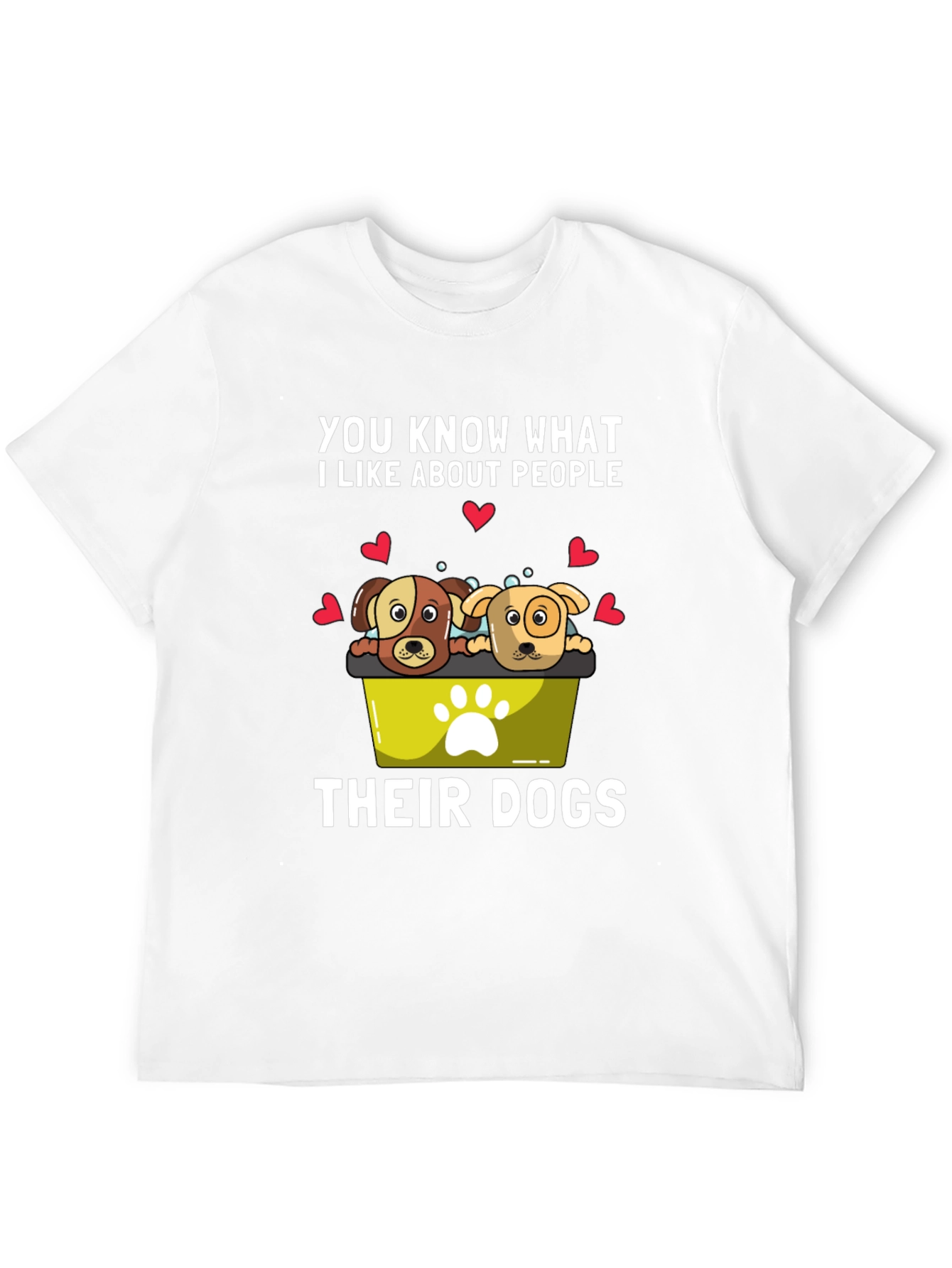 Dog Lover T-Shirt - People and Their Dogs