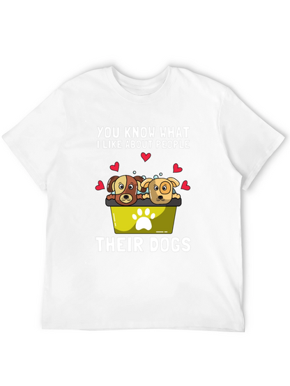 Dog Lover T-Shirt - People and Their Dogs