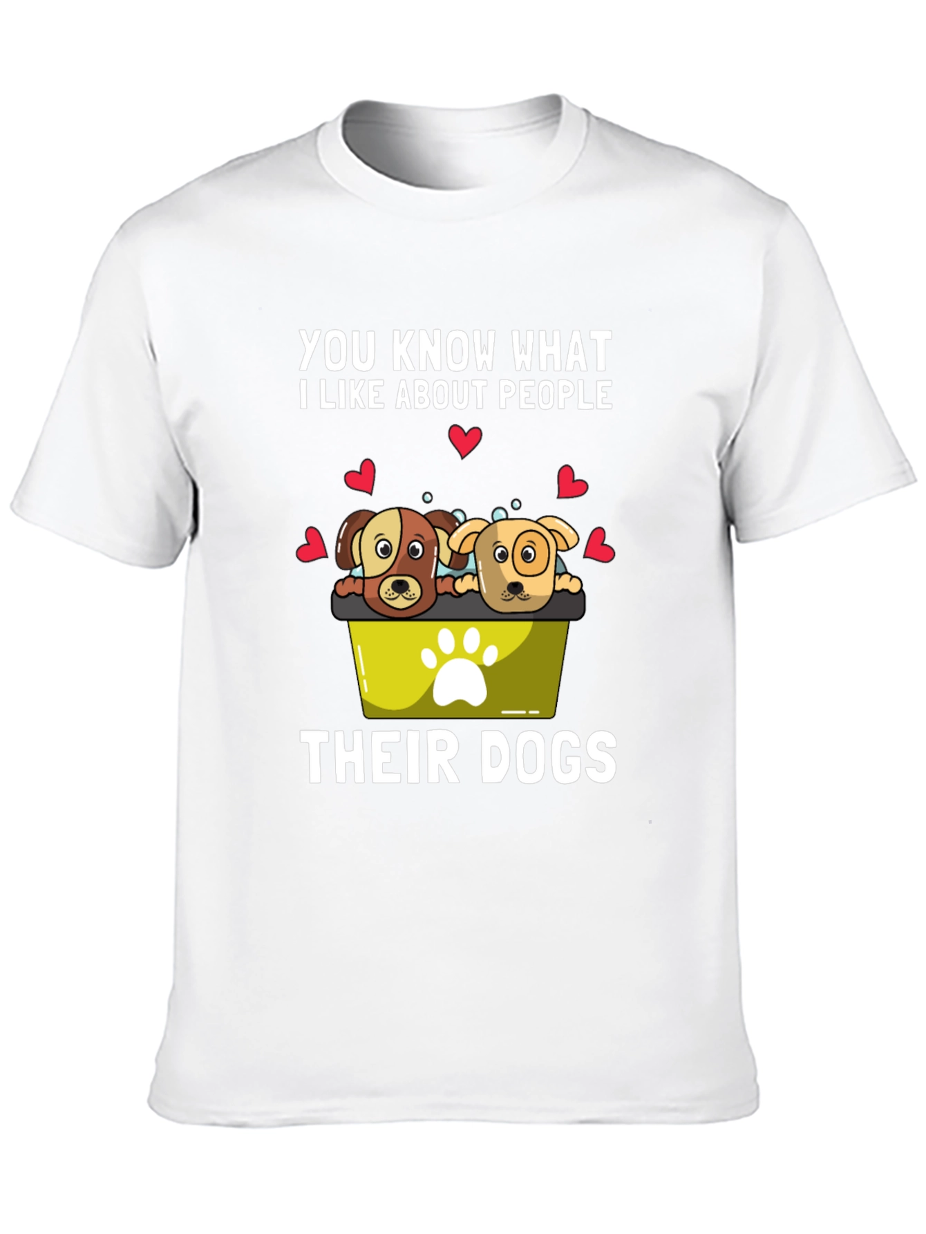 Dog Lover T-Shirt - People and Their Dogs