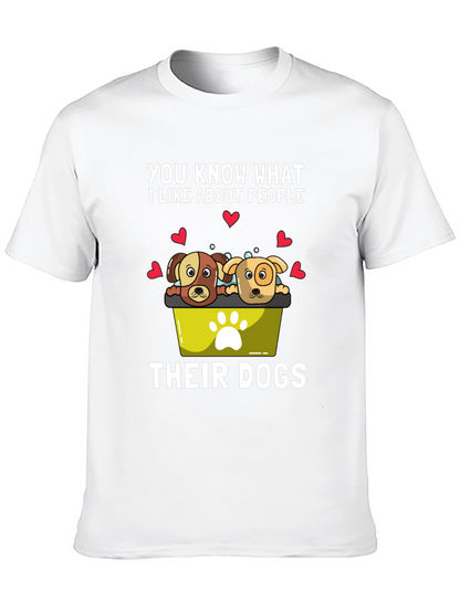 Dog Lover T-Shirt - People and Their Dogs