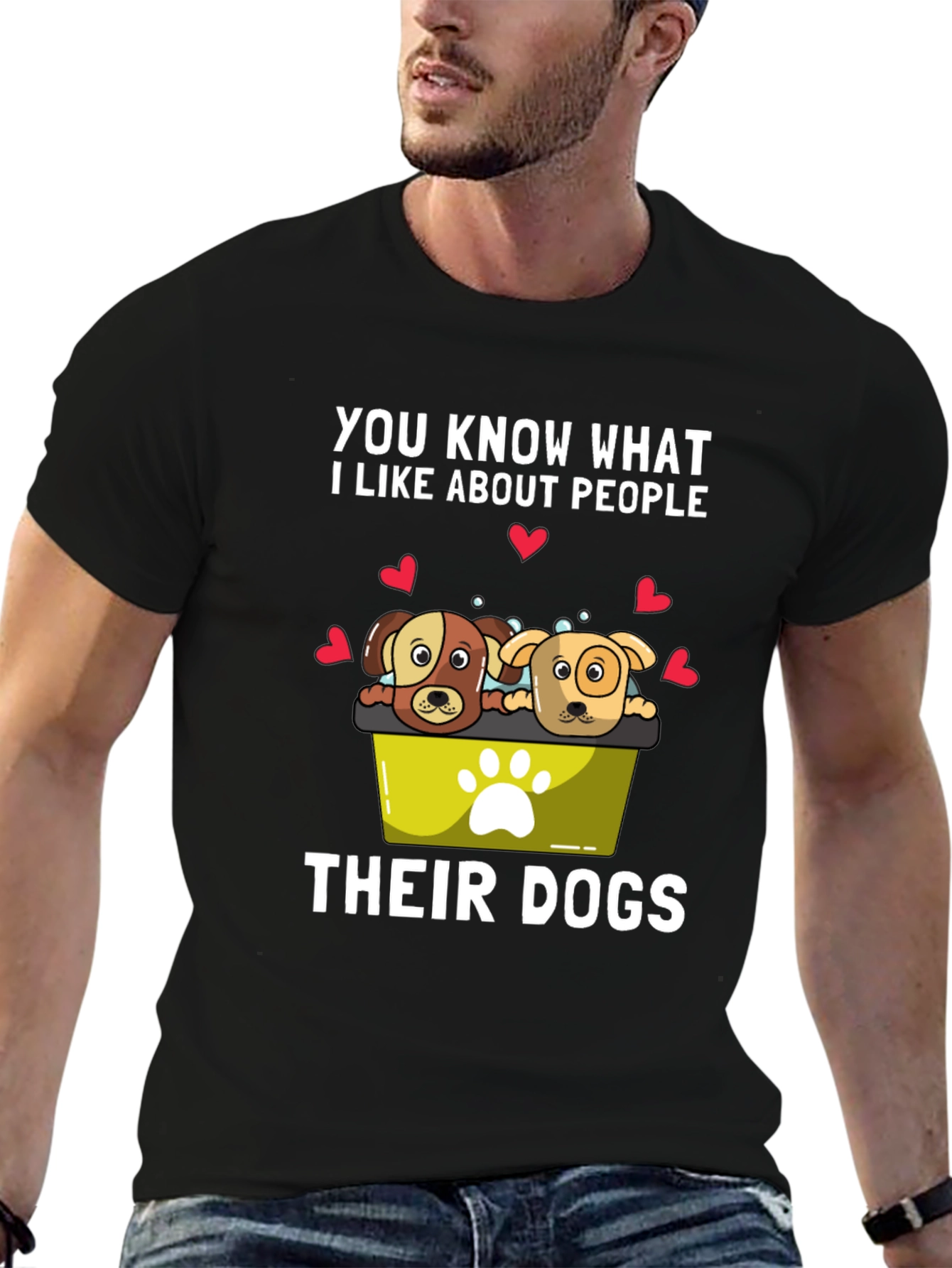 Dog Lover T-Shirt - People and Their Dogs