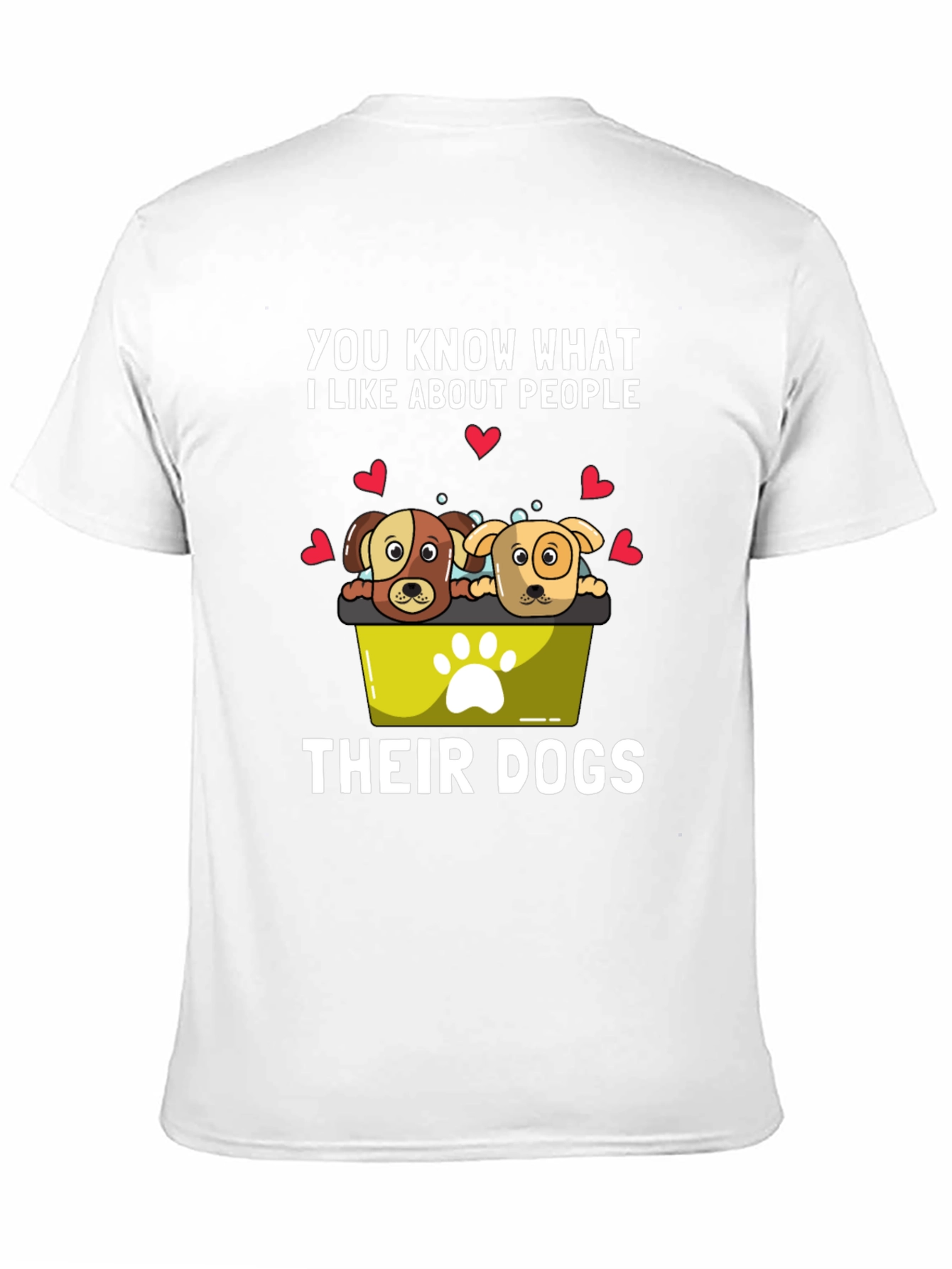 Dog Lover T-Shirt - People and Their Dogs
