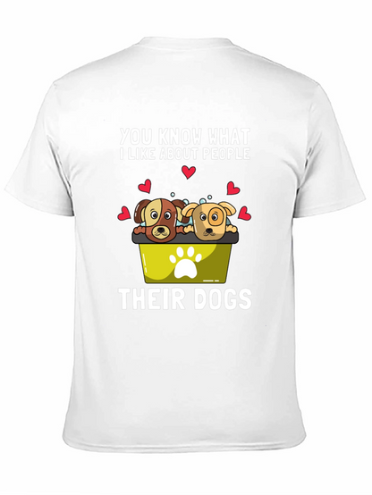 Dog Lover T-Shirt - People and Their Dogs