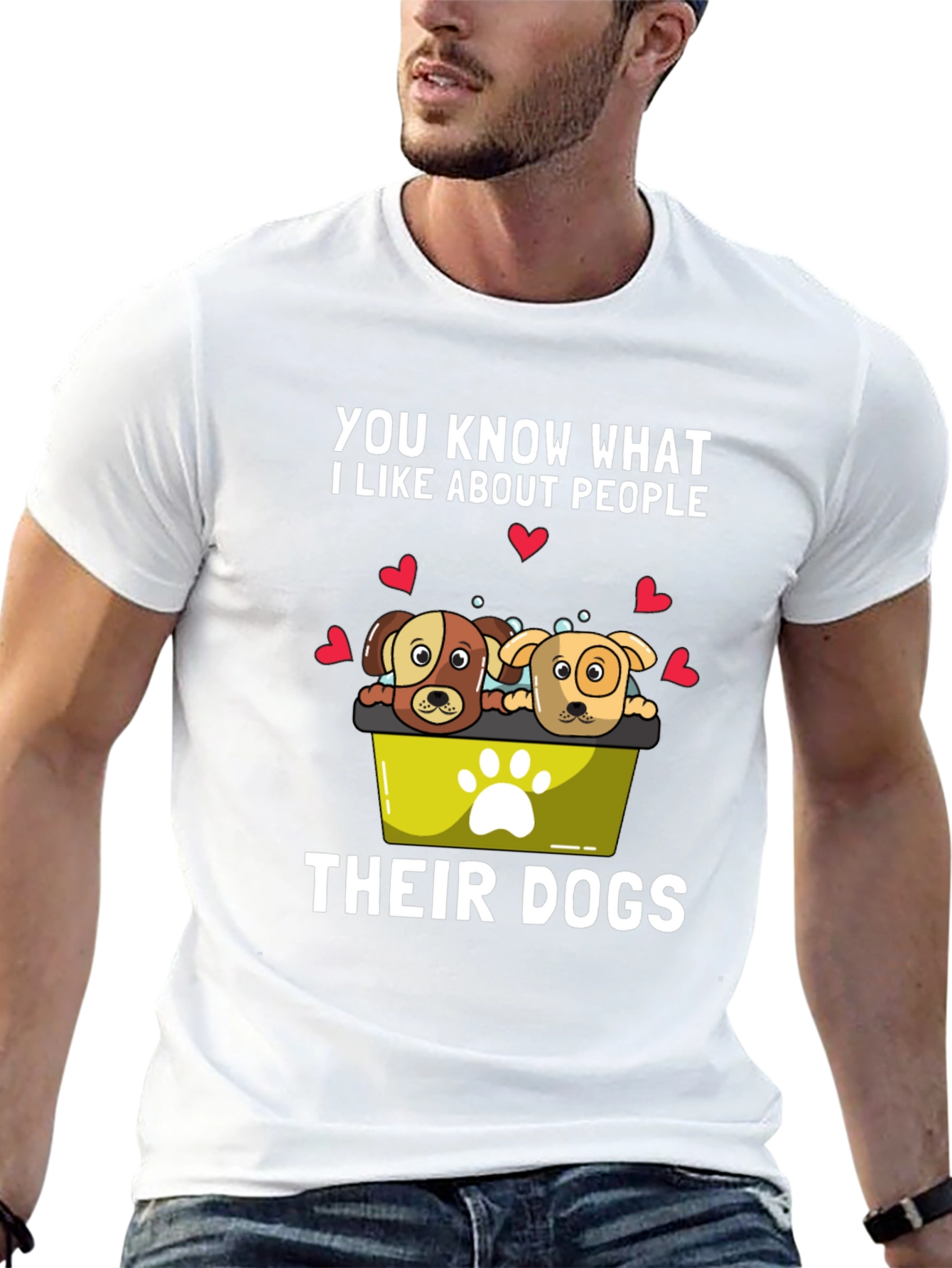 Dog Lover T-Shirt - People and Their Dogs