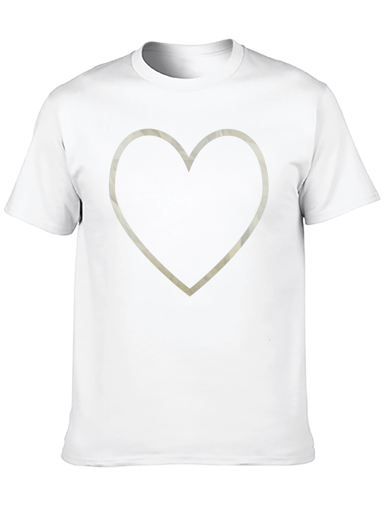 Heart Outline Graphic T-Shirt