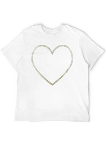 Heart Outline Graphic T-Shirt