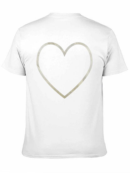Heart Outline Graphic T-Shirt