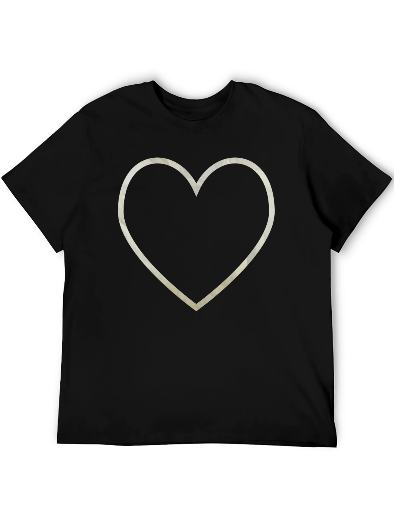 Heart Outline Graphic T-Shirt