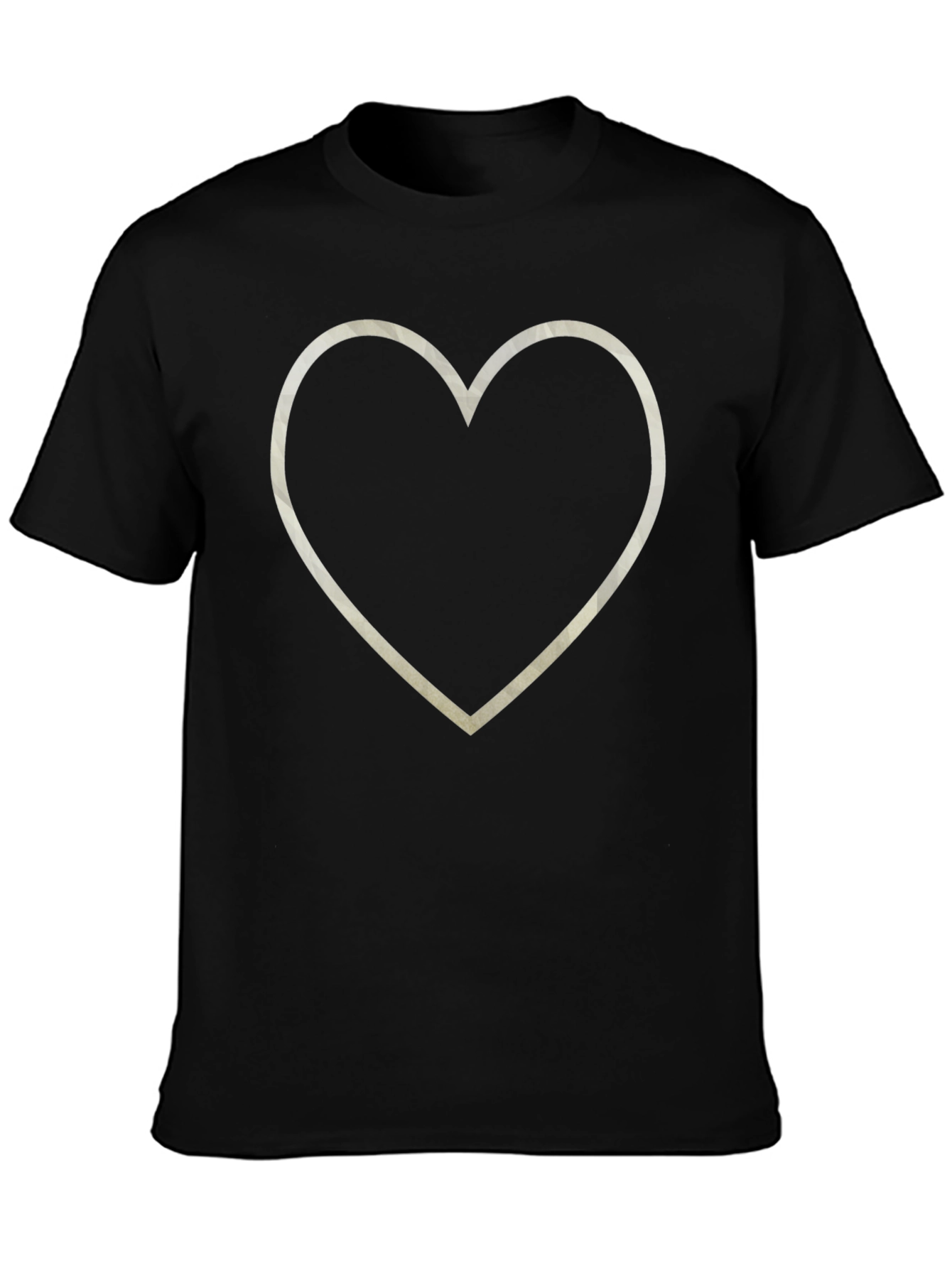 Heart Outline Graphic T-Shirt
