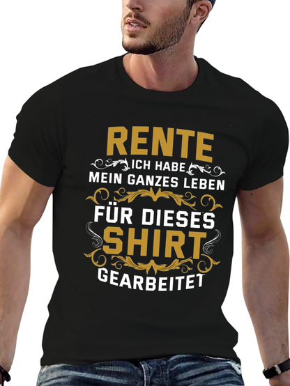 Rente German Retirement T-Shirt