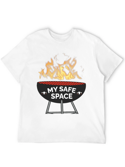 My Safe Space BBQ Grill Funny T-Shirt
