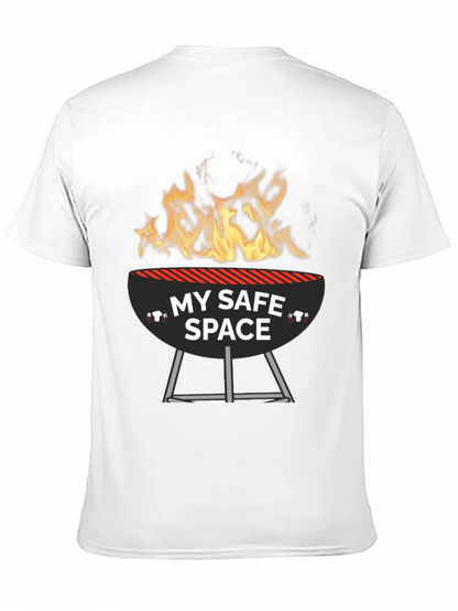 My Safe Space BBQ Grill Funny T-Shirt
