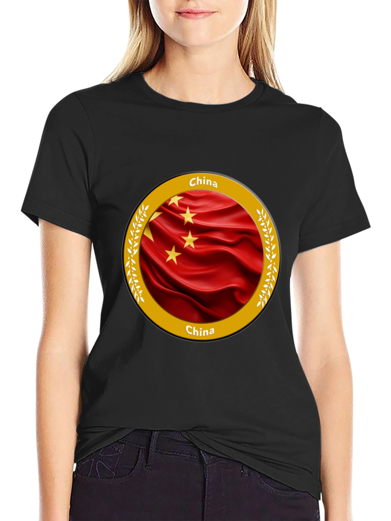 China Flag T-Shirt Unique Graphic Tee