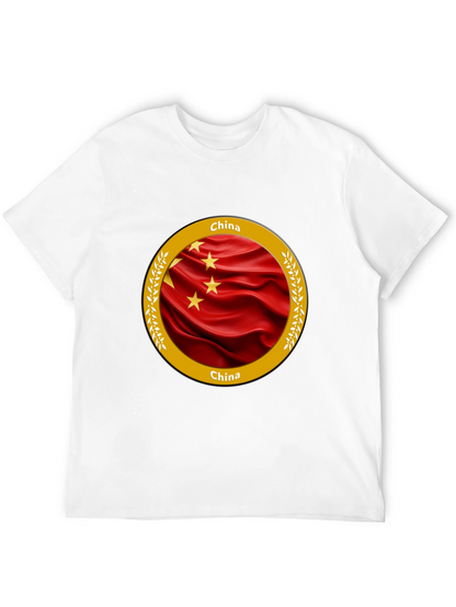 China Flag T-Shirt Unique Graphic Tee