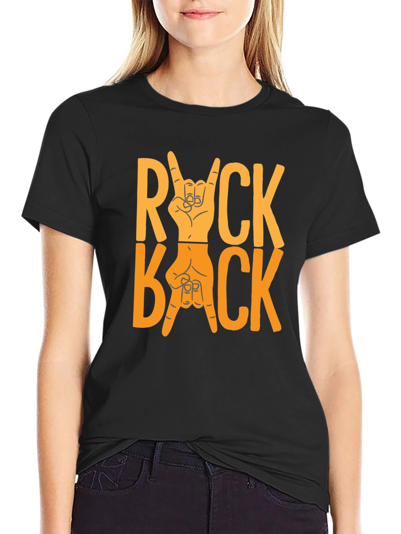 Rock Back T-Shirt - Bold Graphic Tee
