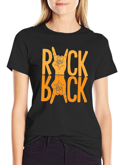 Rock Back T-Shirt - Bold Graphic Tee