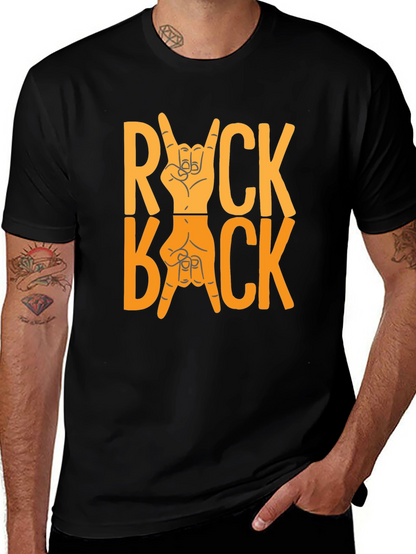 Rock Back T-Shirt - Bold Graphic Tee