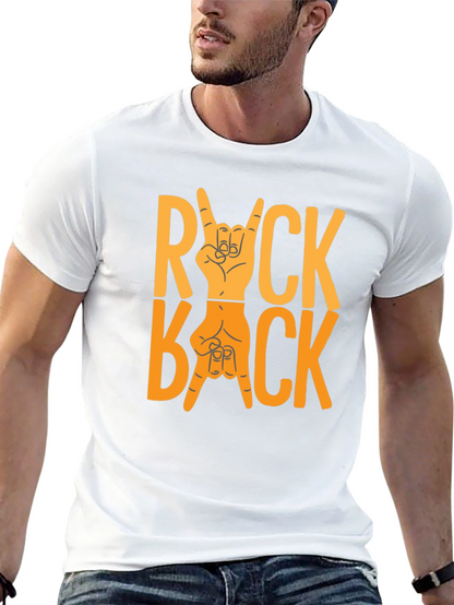 Rock Back T-Shirt - Bold Graphic Tee
