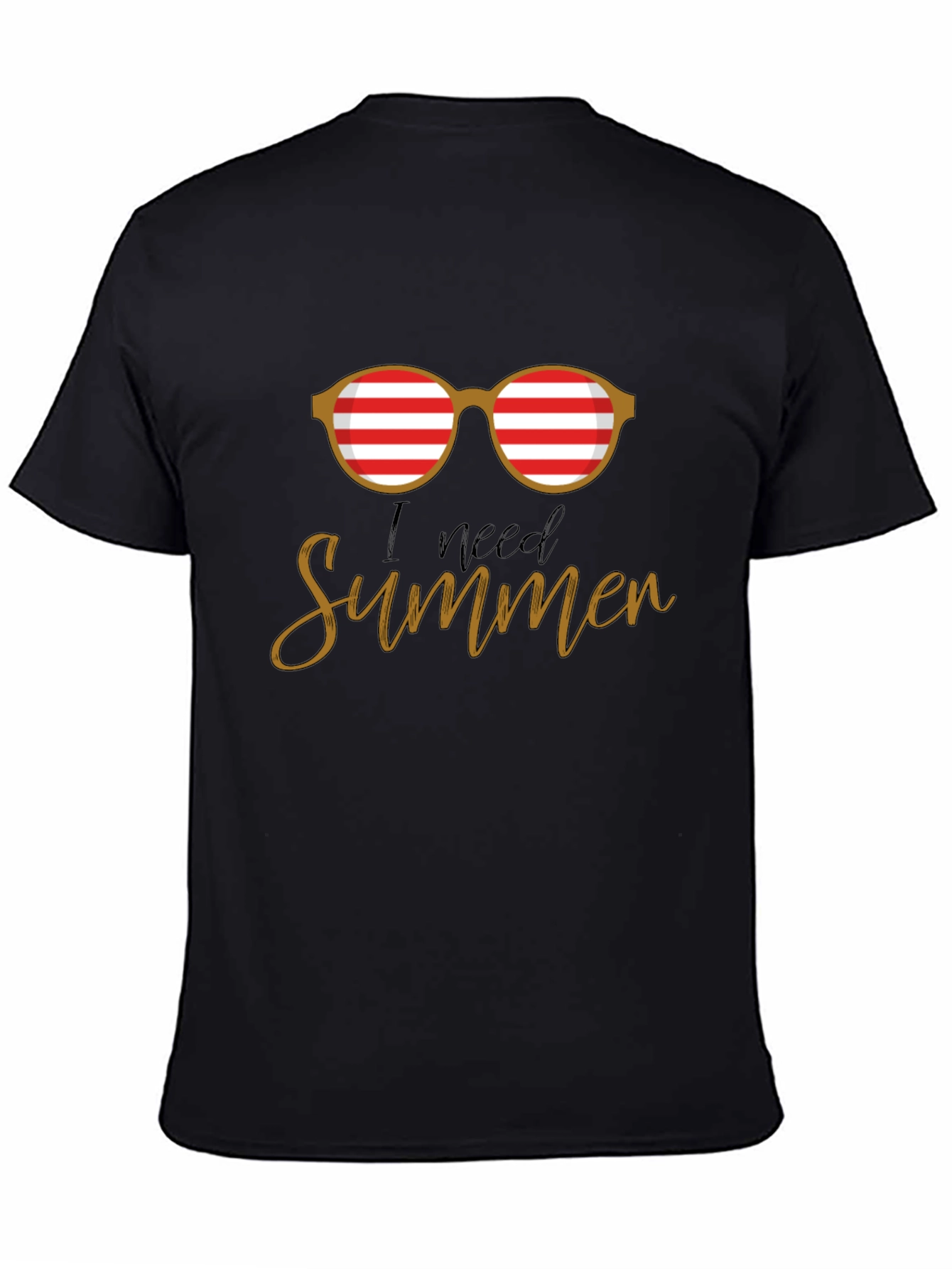 I Need Summer Graphic T-Shirt - Casual Style