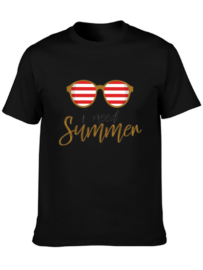 I Need Summer Graphic T-Shirt - Casual Style