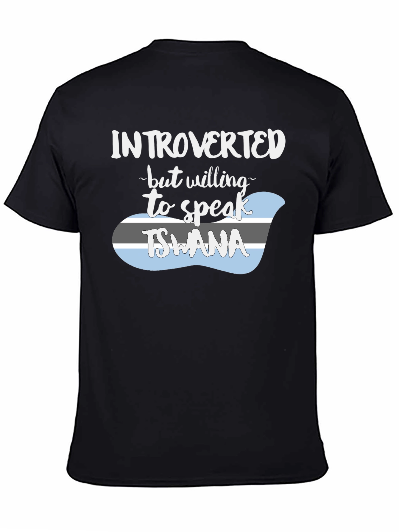 Introverted Tswana Language T-Shirt