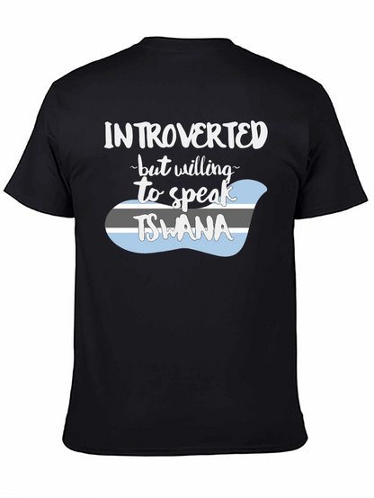 Introverted Tswana Language T-Shirt