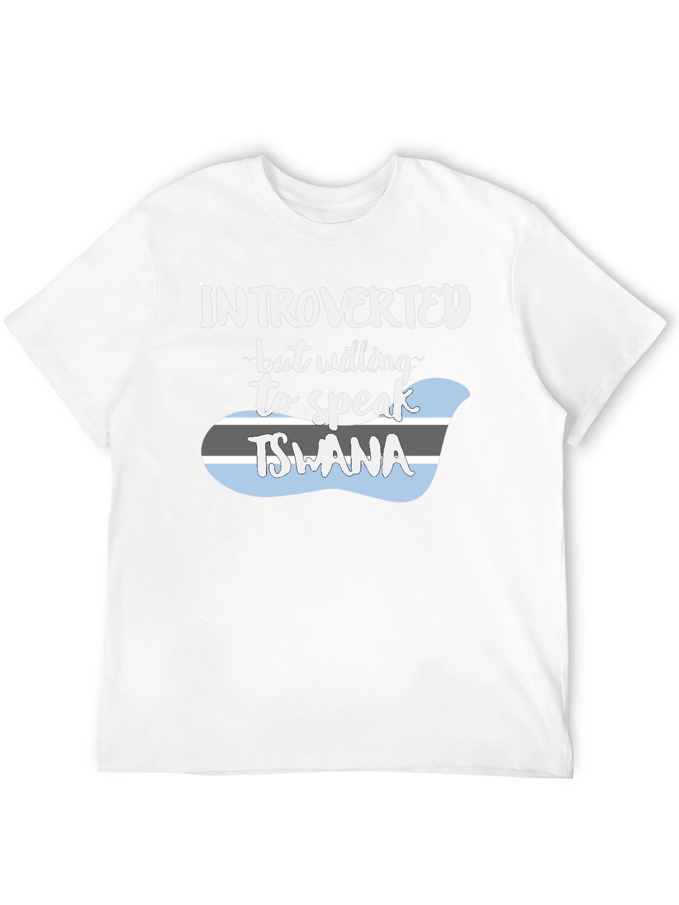 Introverted Tswana Language T-Shirt