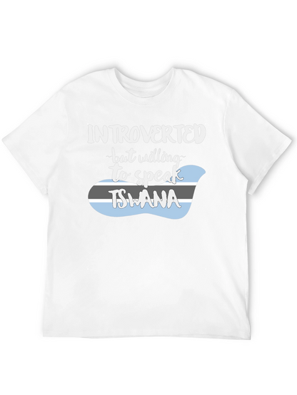 Introverted Tswana Language T-Shirt
