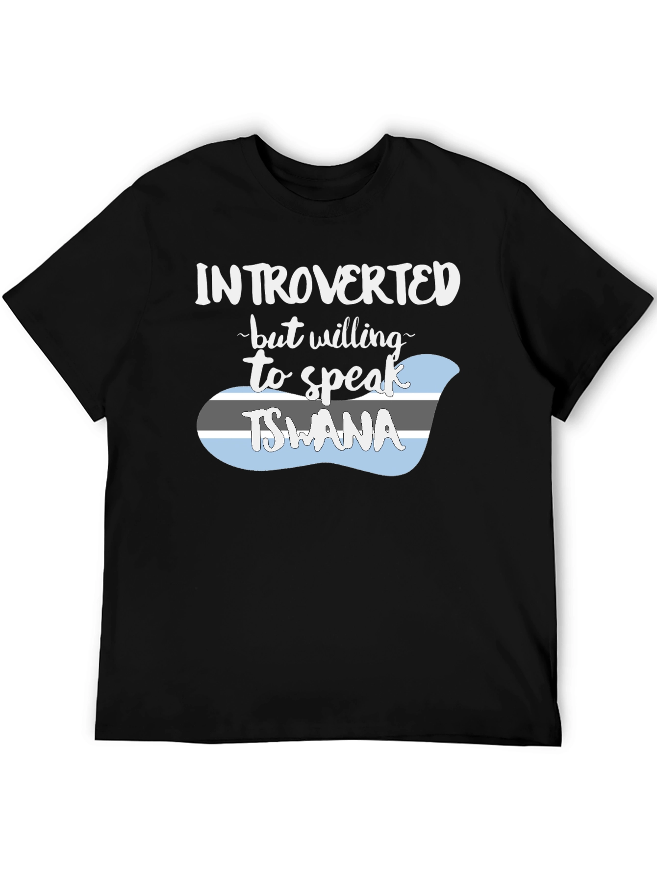Introverted Tswana Language T-Shirt