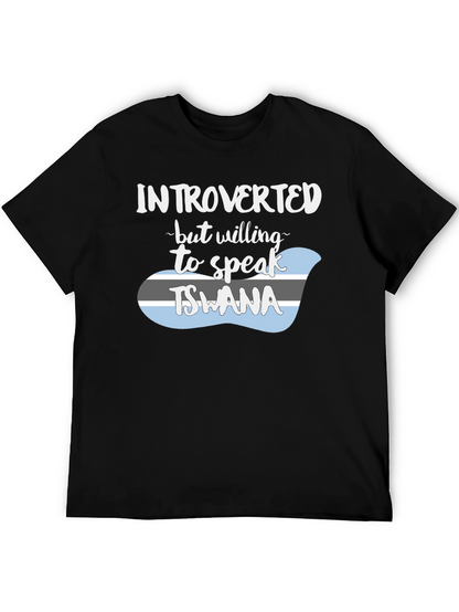 Introverted Tswana Language T-Shirt