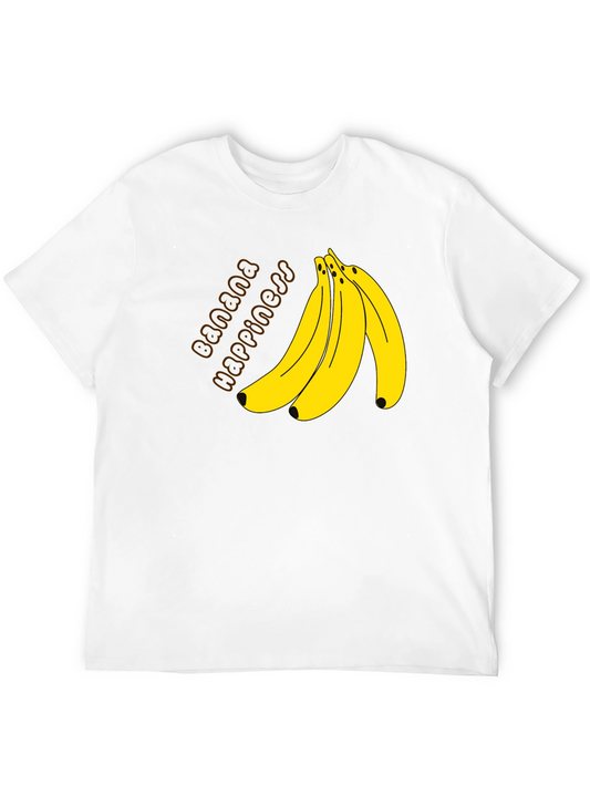 Banana Happiness Black T-Shirt - Unisex