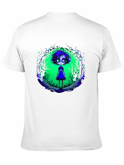 Eerie Forest Girl Graphic Tee