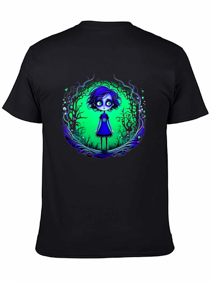 Eerie Forest Girl Graphic Tee
