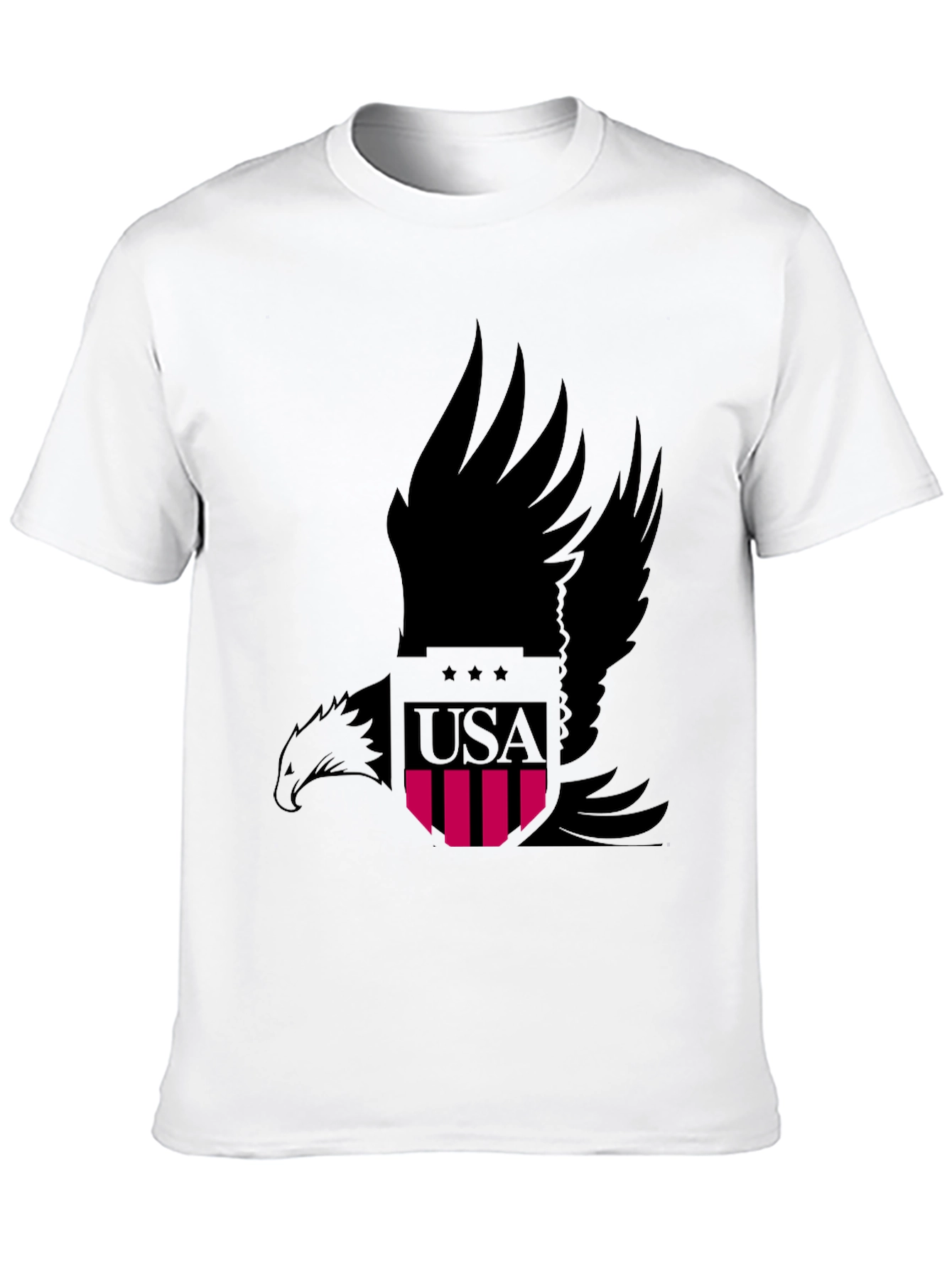 USA Eagle Graphic Tee - Patriotic Style