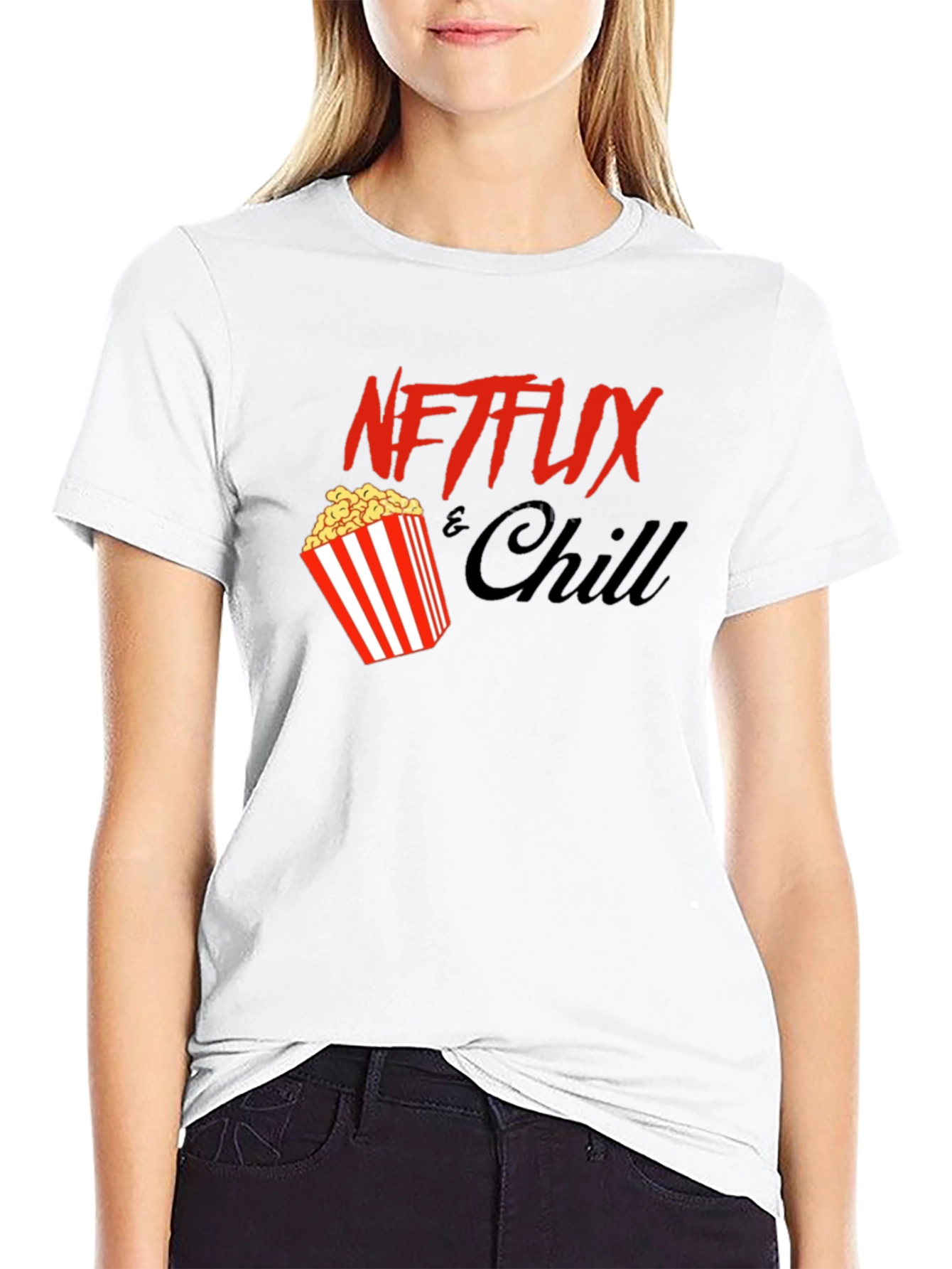 Netflix & Chill Graphic T-Shirt - Unisex Cotton Tee