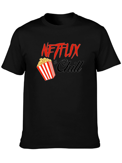 Netflix & Chill Graphic T-Shirt - Unisex Cotton Tee