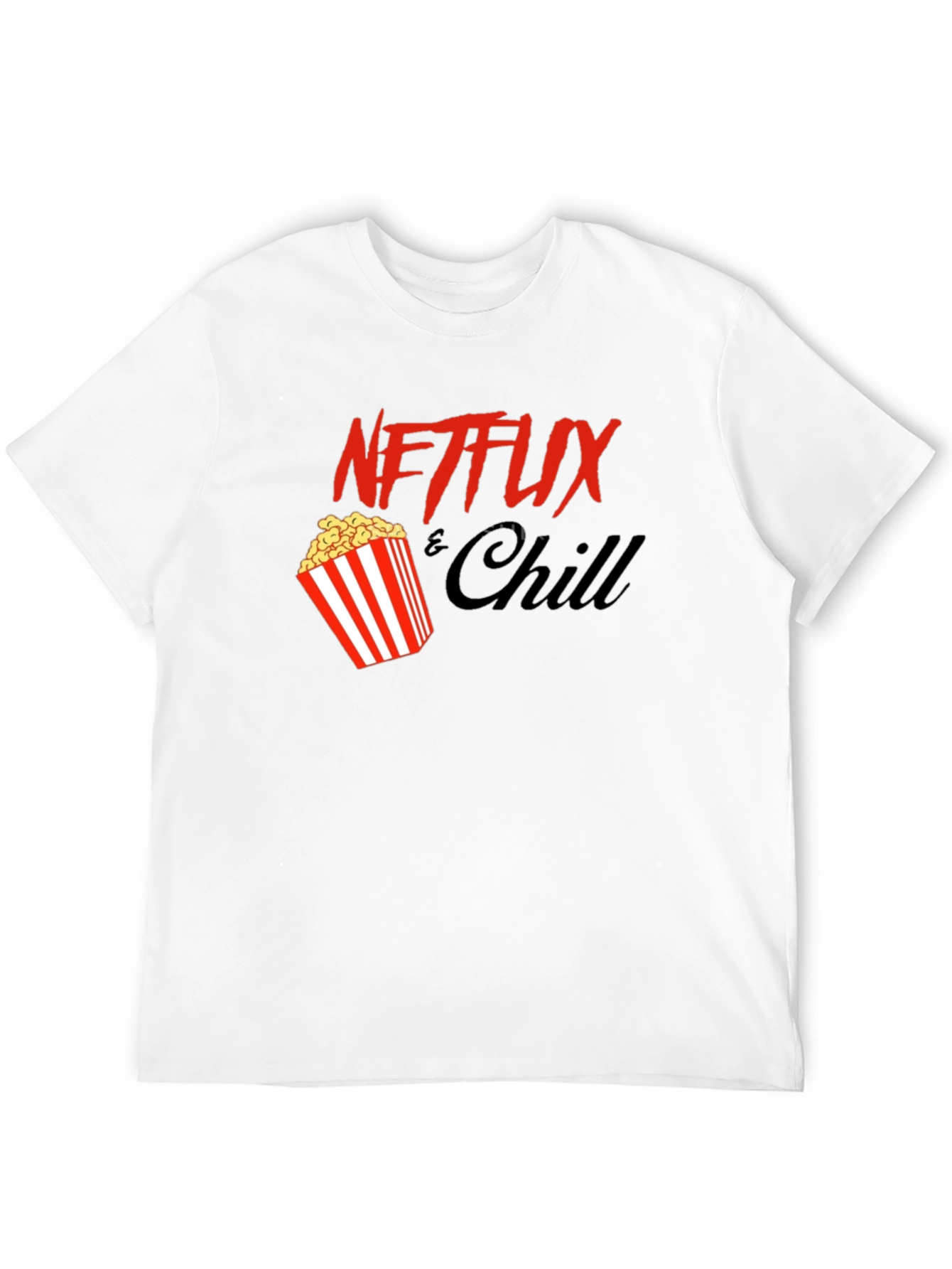 Netflix & Chill Graphic T-Shirt - Unisex Cotton Tee