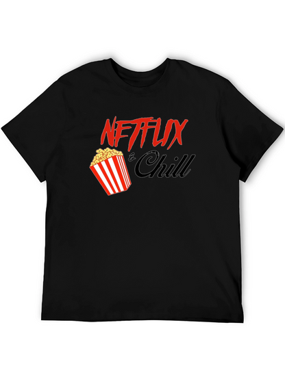 Netflix & Chill Graphic T-Shirt - Unisex Cotton Tee
