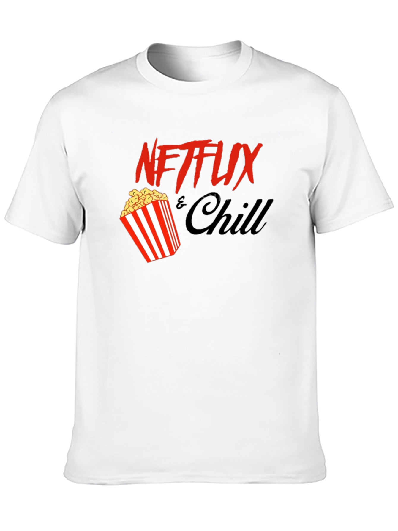 Netflix & Chill Graphic T-Shirt - Unisex Cotton Tee
